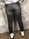 Gray Distressed Denim